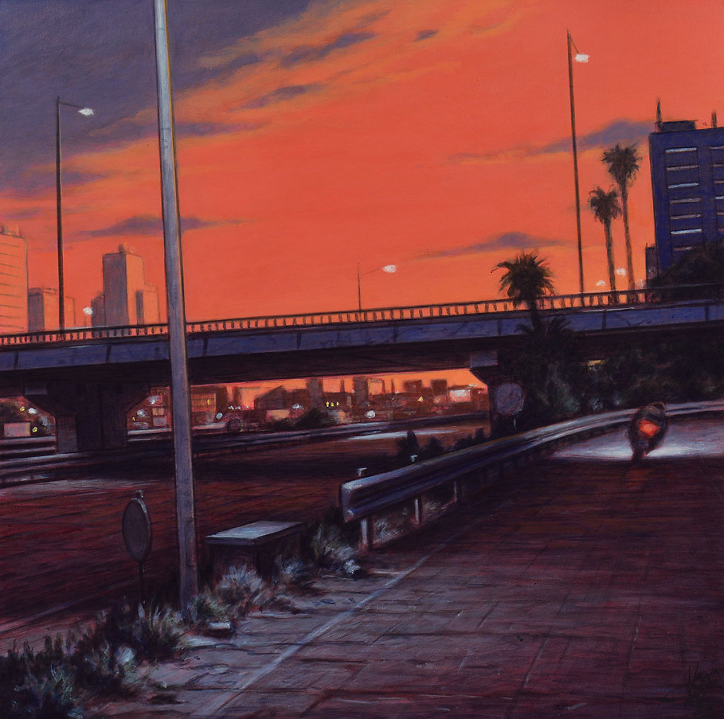 Sunset road 40X40 - 2025